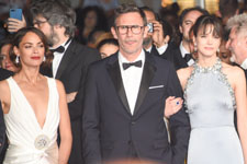 Bérénice Bejo, Michel Hazanavicius, Stacy Martin Bérénice Bejo, Michel Hazanavicius, Stacy Martin